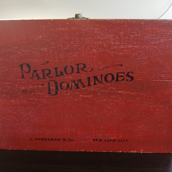 Parlor Dominoes is a faithful reproduction of one of their original sets. New - Picture 5 of 7